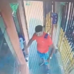 Morador de prédio em Santo André é flagrado dando soco em porteiro